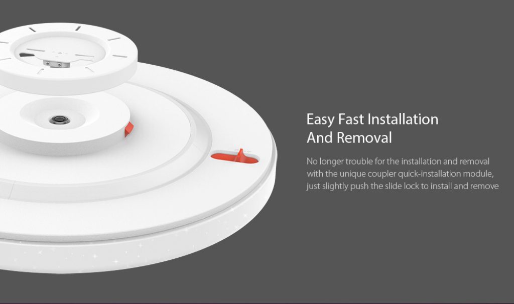 Xiaomi Yeelight JIAOYUE 650, lámpara inteligente que cambia de color.