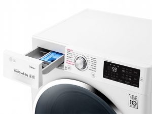 Infectar veredicto lila LG F4J6EY2W, lavadora que cuida de los tuyos con 8,5 kg de carga