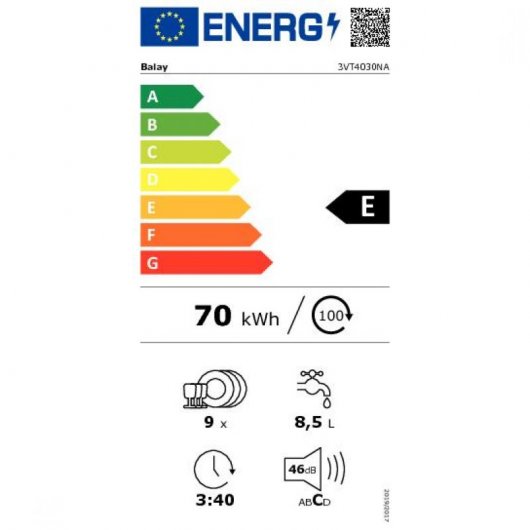 Balay 3VT4030NA