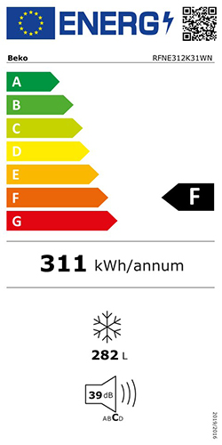 Beko RFNE312K31WN