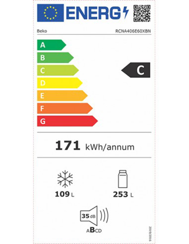 Beko RCNA406E60XBN