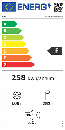 Beko RCNA406K40WN