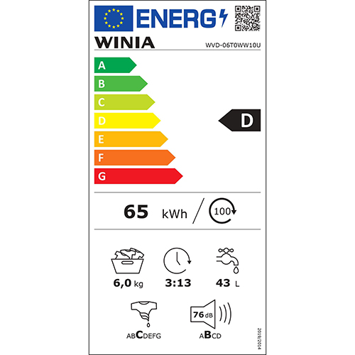 Winia WVD-06T0WW10U
