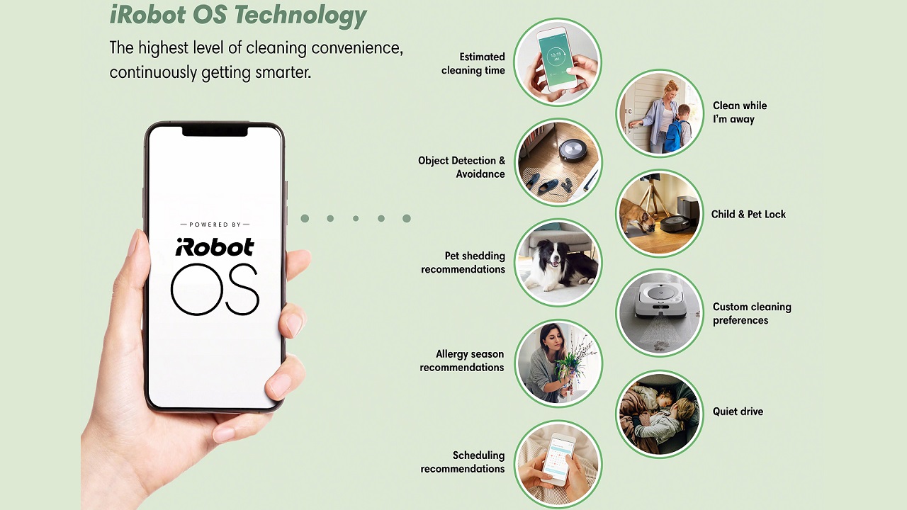 iRobot OS funciones