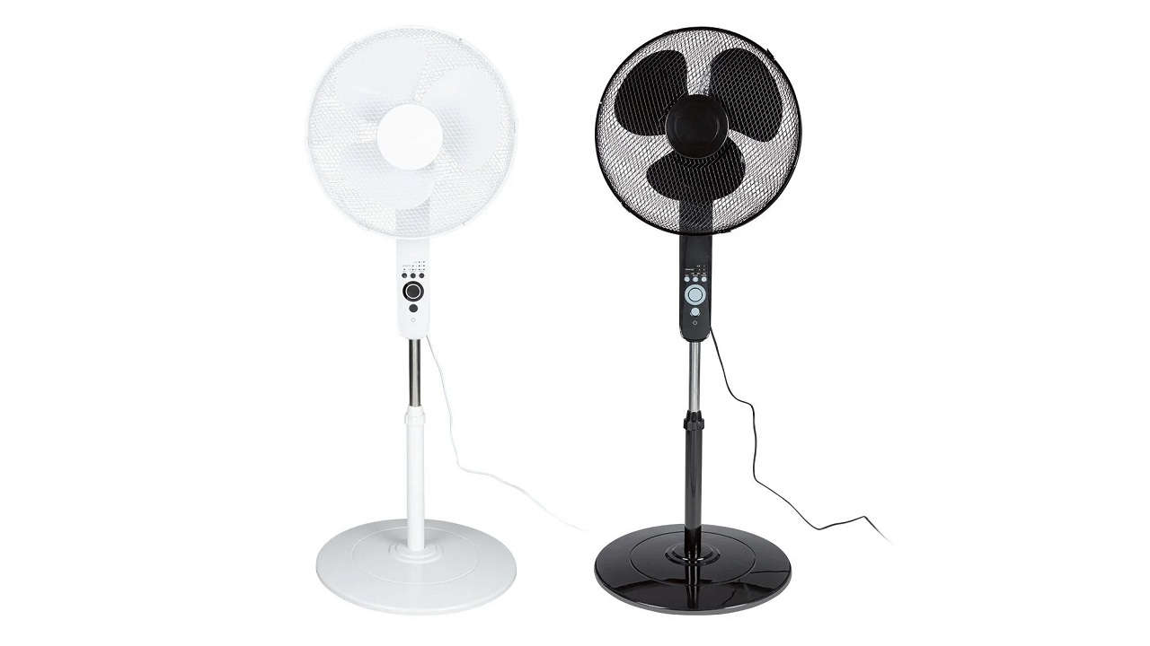 Ventilador de pie con mando a distancia 45 W 65