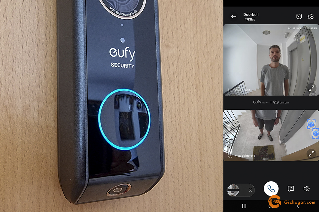 eufy Security Video Doorbell Dual Camera