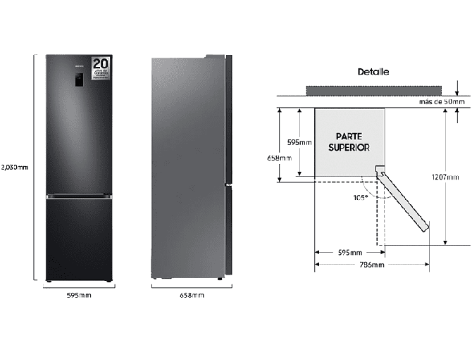 Samsung RB38T776CB1