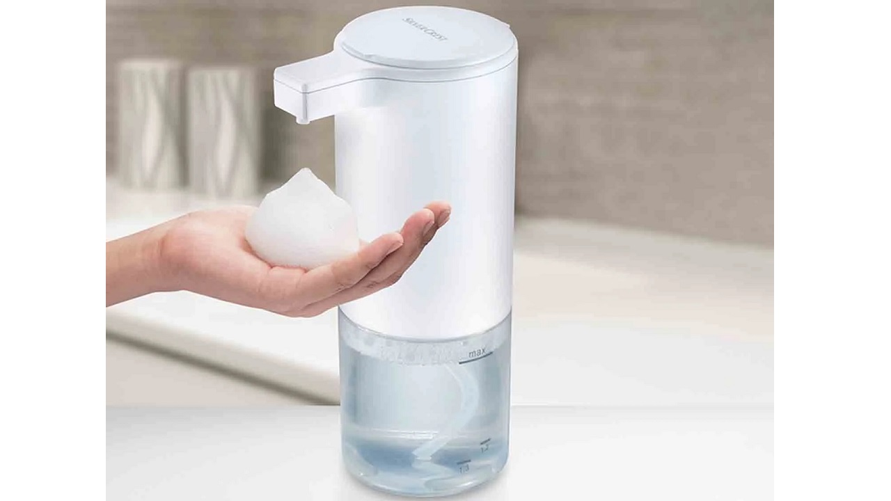 dispensador de jabón en espuma con sensor 2