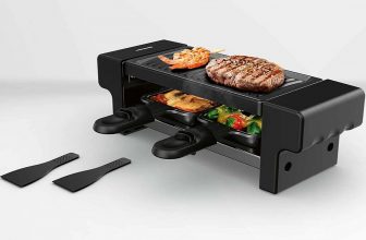 raclette grill con parrilla