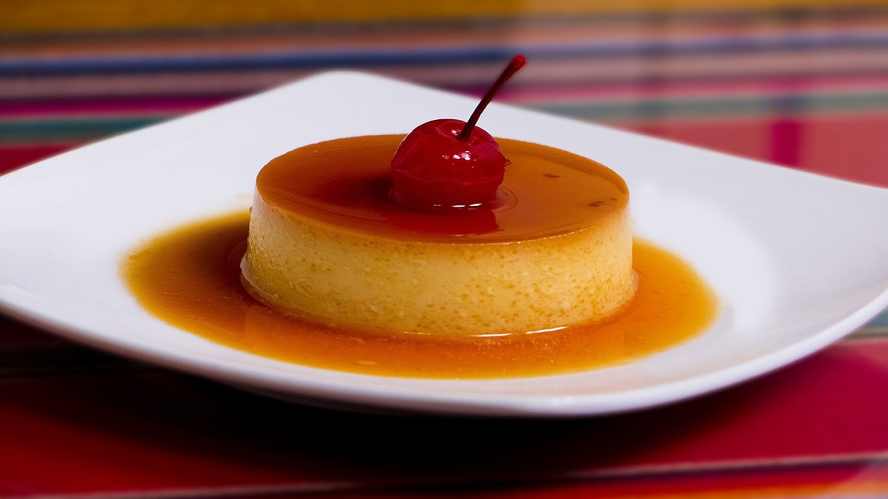 flan de huevo casero al horno