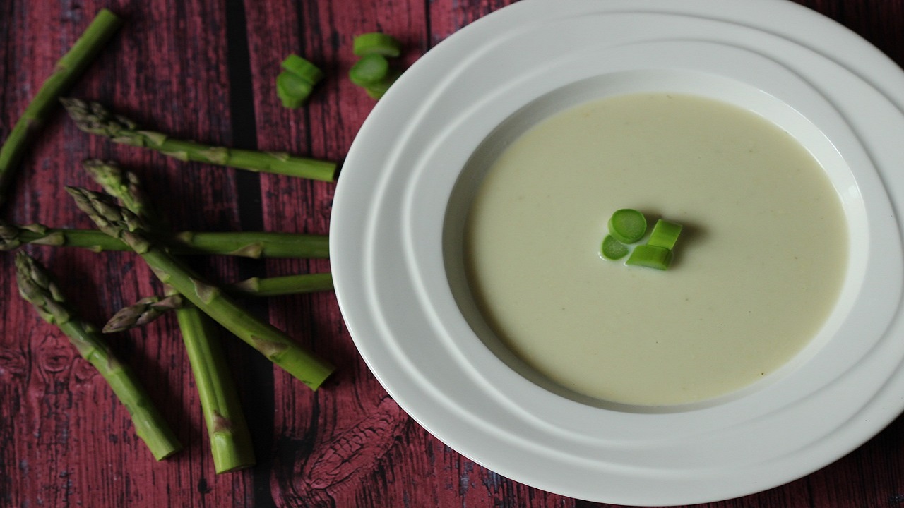 receta de la crema de calabacin con quesitos