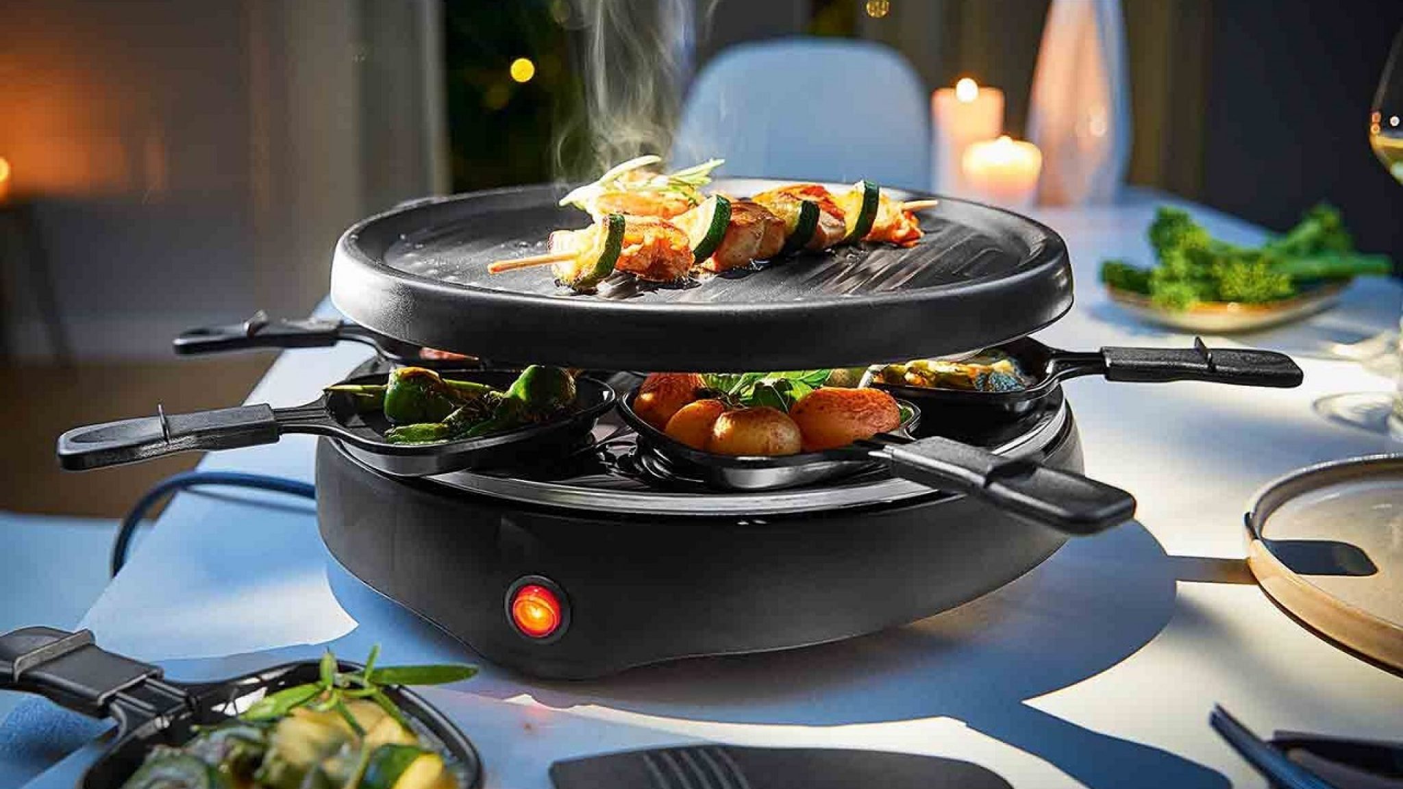 Raclette grill 800 W tu nuevo aliado en la cocina