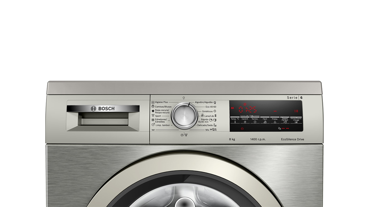 Lavadora Bosch 8 kg./1400 rpm, EcoSilence - WUU28T63ES · El Corte Inglés