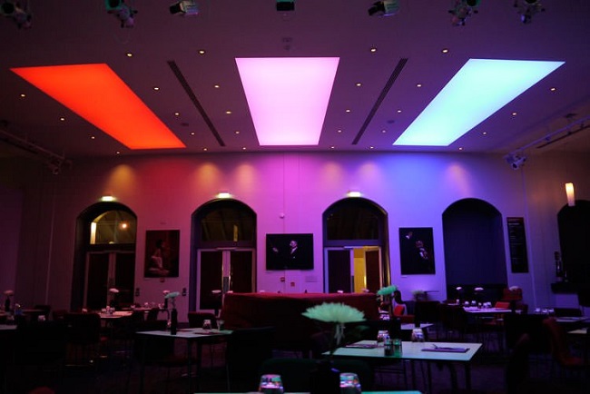 Iluminar un restaurante LED