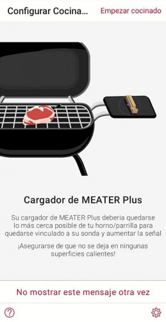 Meater App Cocinado
