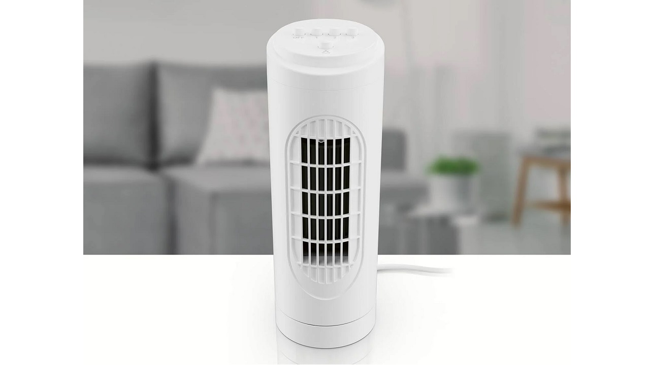 mini ventilador de torre 30 W