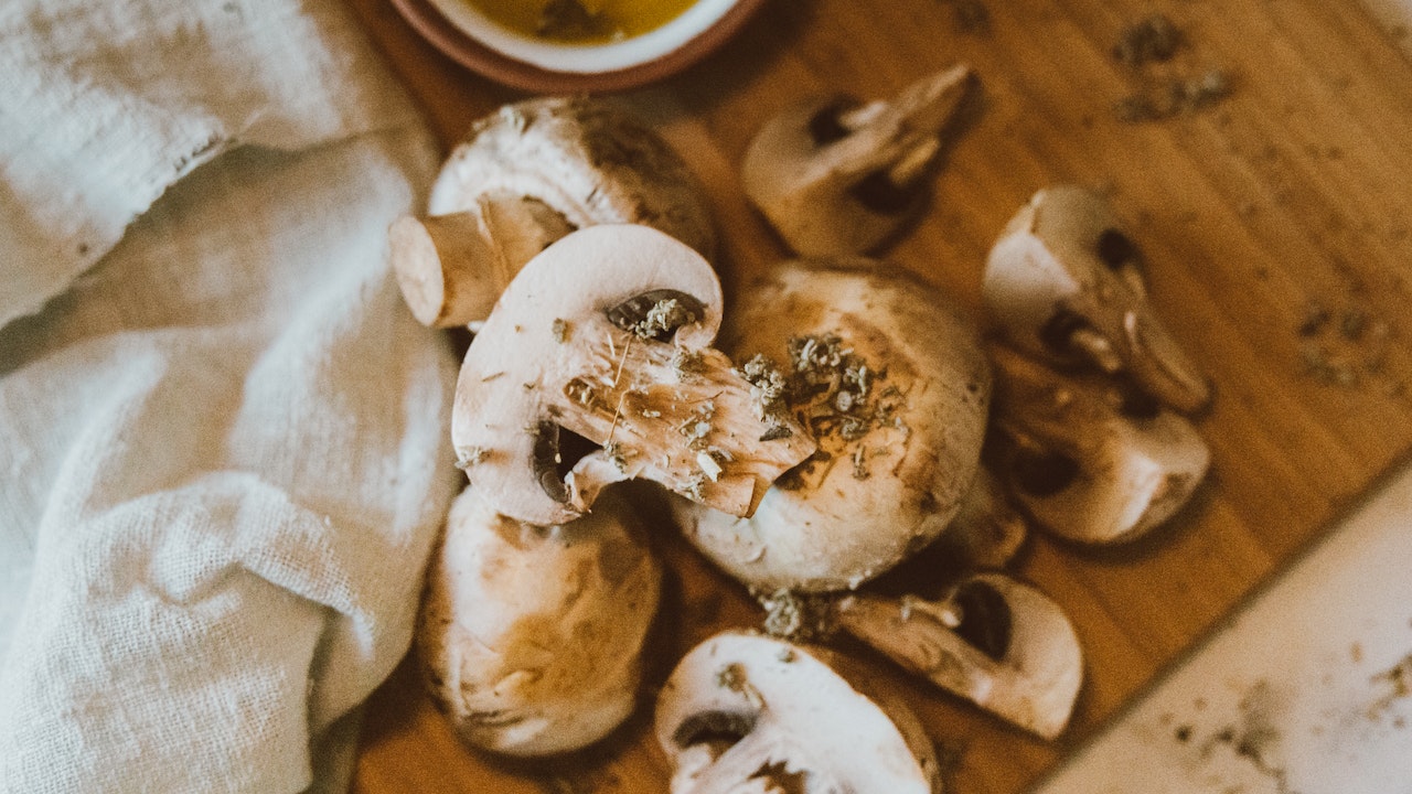 receta de los champiñones con sabor a ternera