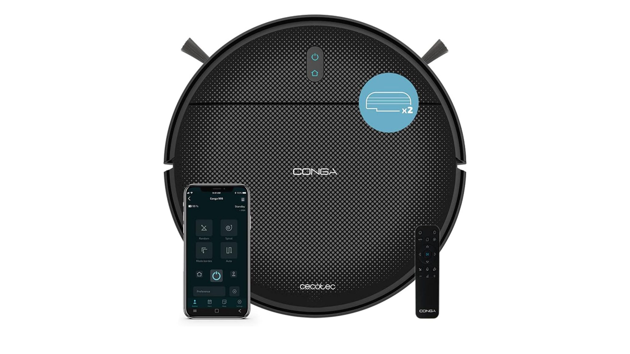 Conga 999 Origin XTreme, un robot aspirador 5 en 1