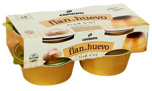 mejor flan de huevo de supermercado