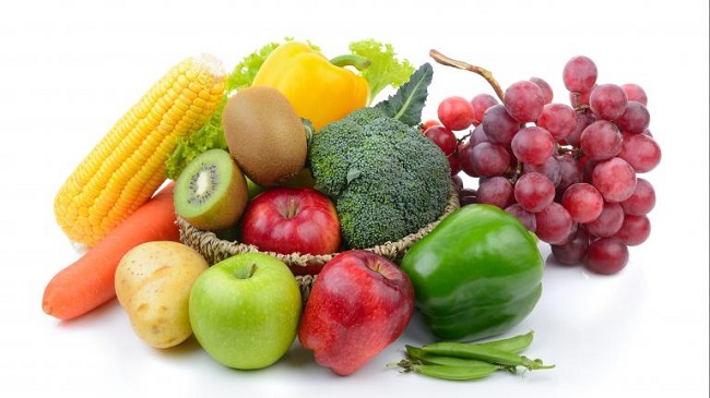 Frutas y vegetales