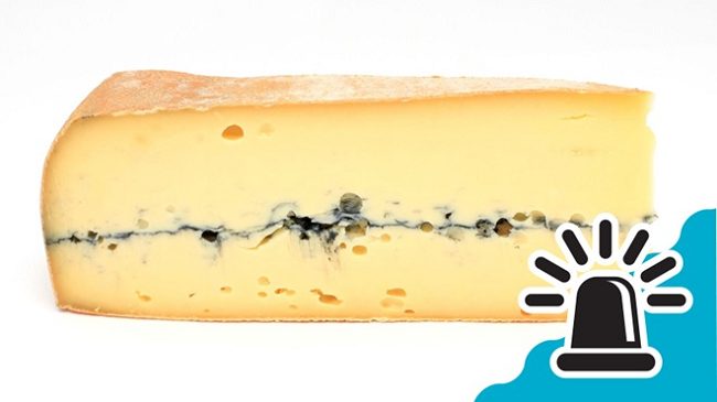 Queso MORBIER ha sido encontrado con bacterías peligrosas Queso MORBIER
