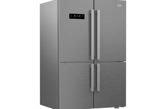 Beko GN1416231ZX, espacioso frigorífico americano multipuertas.