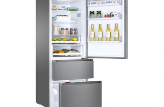 Haier A3FE635CGJE, buen Total No Frost diseñado en color titanio