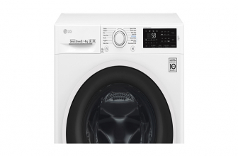 LG F4J6TM0WC, lavasecadora que cuida de tu ropa con 6 movimientos