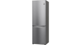 LG GBB61PZJMN, frigorífico combi sencillo en acero inoxidable