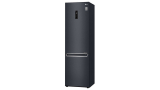 LG GBB72MCDFN, frigorífico con gran diseño en acero inoxidable negro