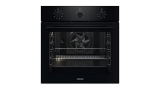 Zanussi ZOHNF1K1, interesante horno multifunción negro con ventilador